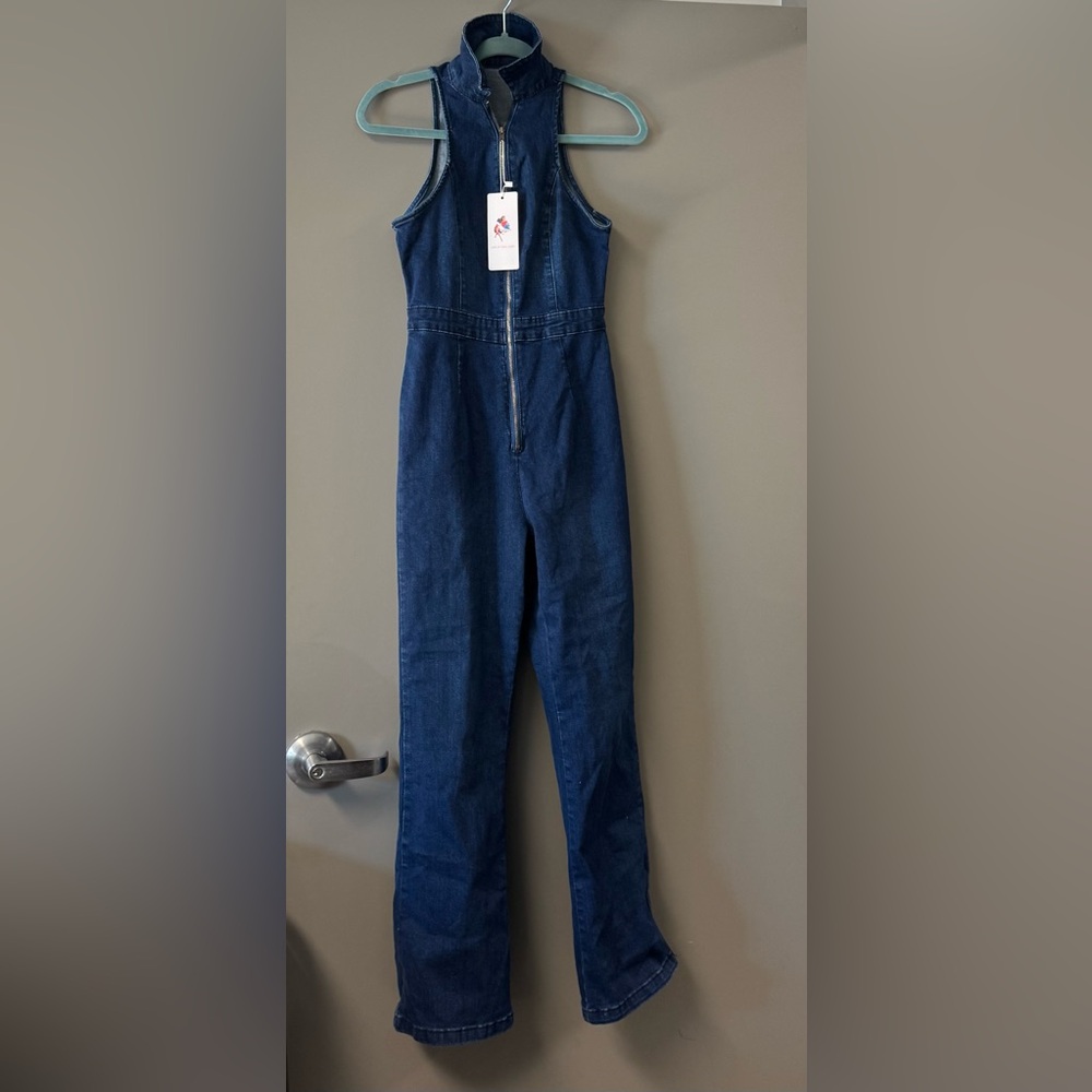 Stylish Denim Jumpsuit